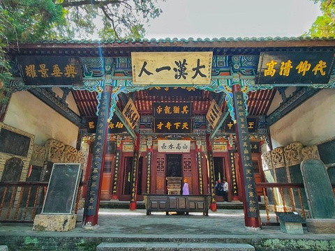 诸葛古镇旅游景点攻略图