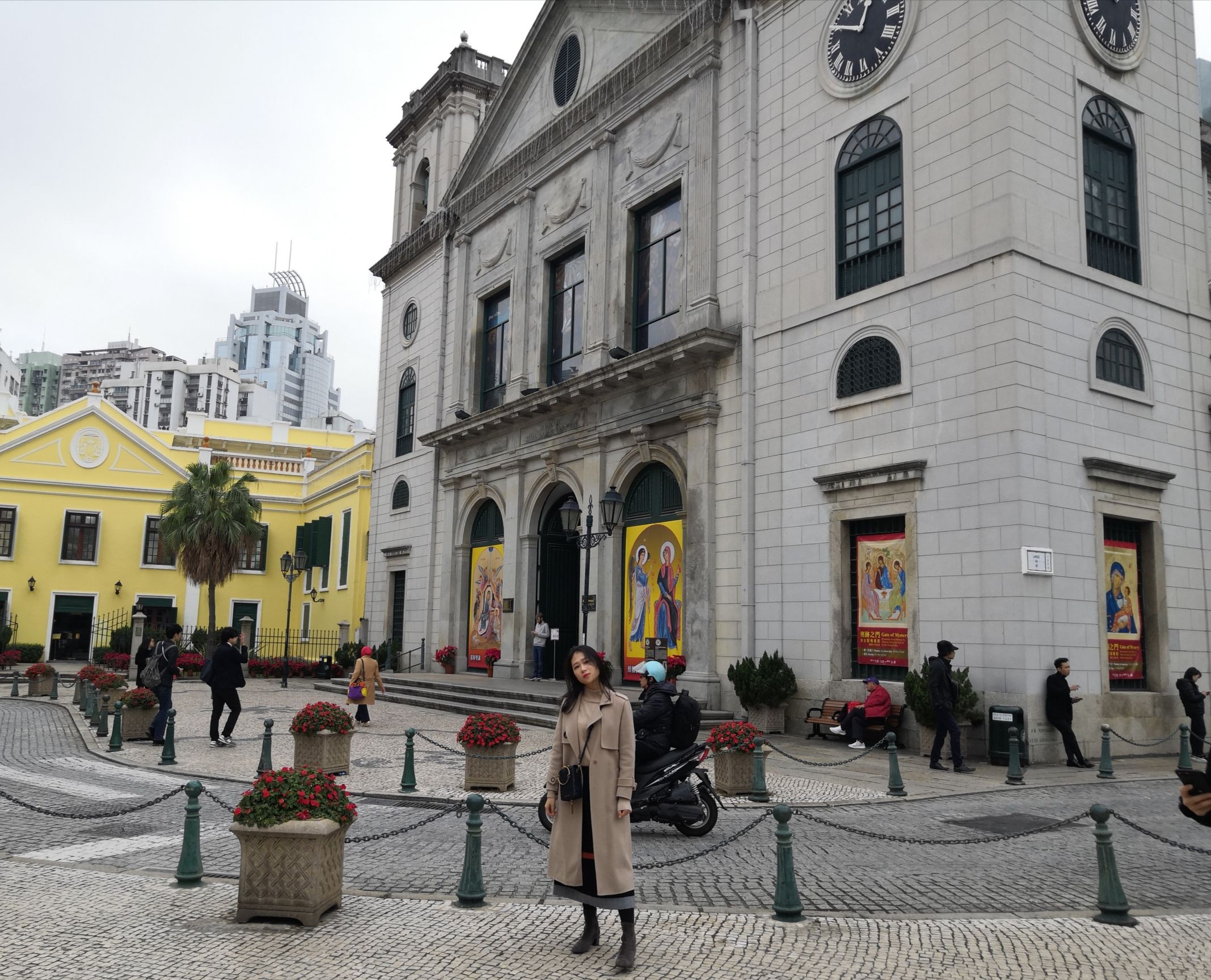 慢游情怀澳门香港3天2晚玫瑰堂(igreja de so domingos),正名为玫瑰