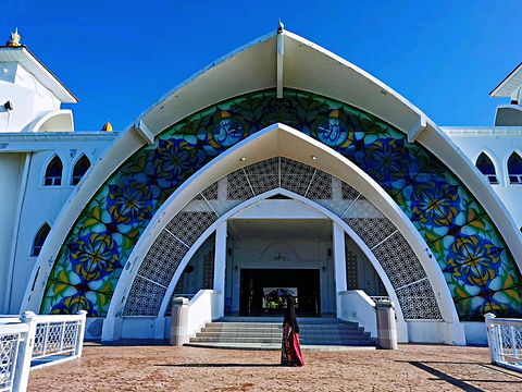 马六甲海峡清真寺旅游景点攻略图
