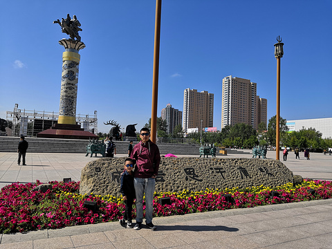 成吉思汗广场旅游景点攻略图