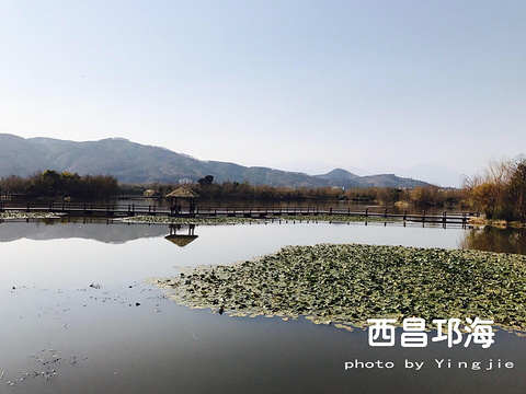 邛海国家湿地公园旅游景点攻略图