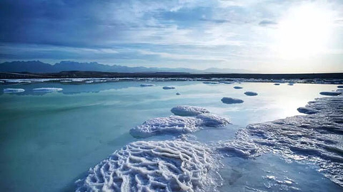 新疆盐湖景区旅游景点攻略图