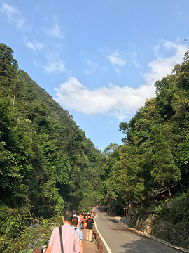 六十八级跌水瀑布旅游景点攻略图