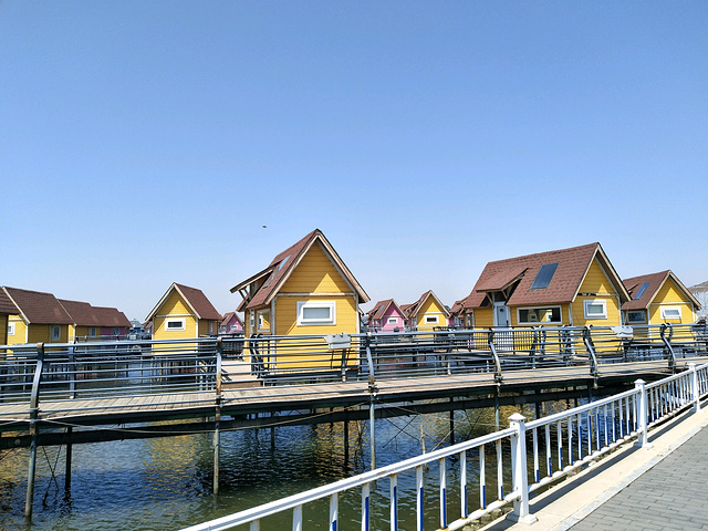 "月坨岛富有荷兰风情，目前正在建设具有异国风情的生态旅游度假中心。门票门市价123元_月岛"的评论图片