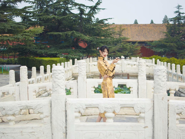 "太庙 | 堪比故宫的北京宝藏拍摄地！每个人都该有一套中国风！_北京市劳动人民文化宫"的评论图片