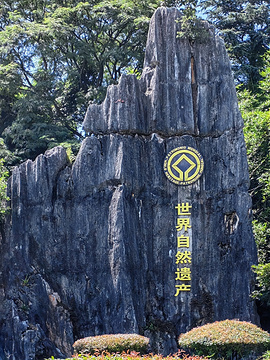 云南石林地质公园旅游景点攻略图