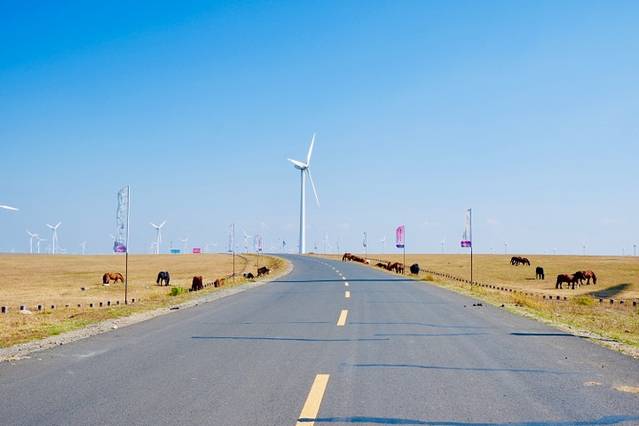 内蒙古华电新能源分公司库伦风光电场