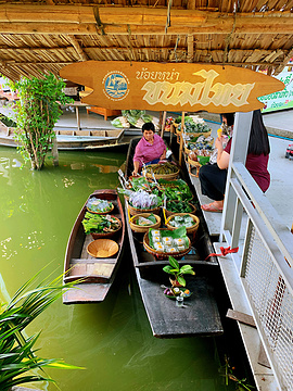 空叻玛荣水上市场旅游景点攻略图