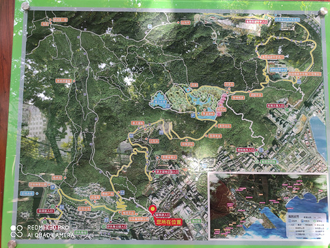 梧桐山国家森林公园旅游景点攻略图