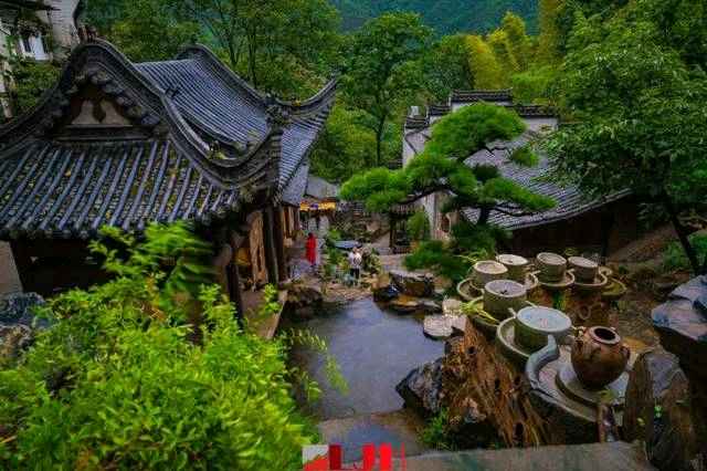 婺源篁岭景区-水街