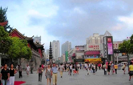 淮河路步行街旅游景点图片