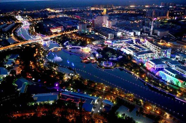 克拉玛依河景区