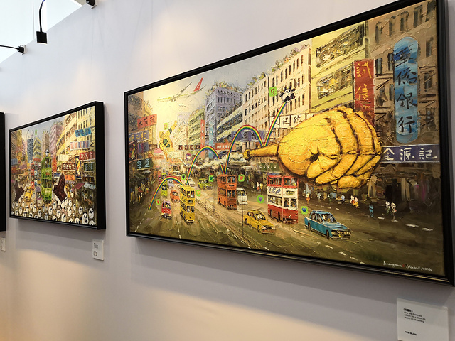 "海港城美术馆刚好有展览本来计划第三天去中环，太平山顶看香港全景的。【票价】_海港城·美术馆"的评论图片