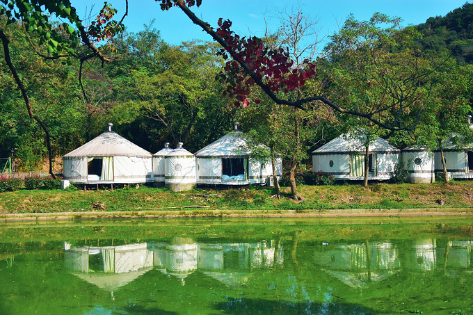 无锡慕湾果园湖景蒙古包