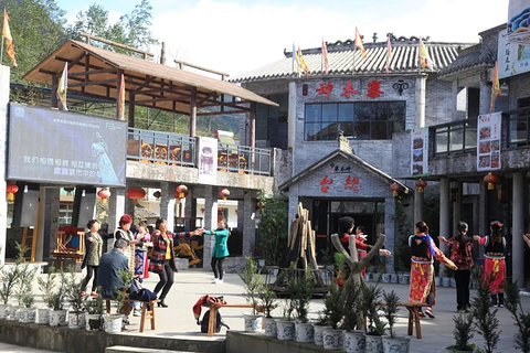 西羌神木寨旅游景点攻略图