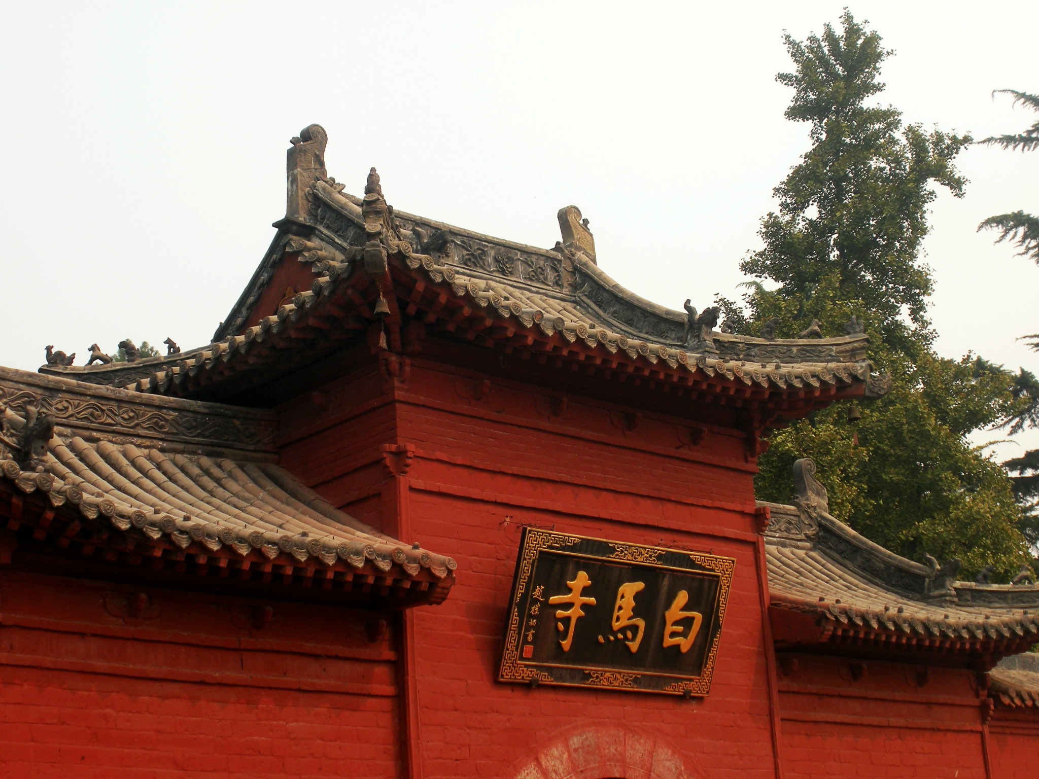 白马寺号称中国第一古刹始建于东汉是去洛阳后推荐游览景点现存的遗址