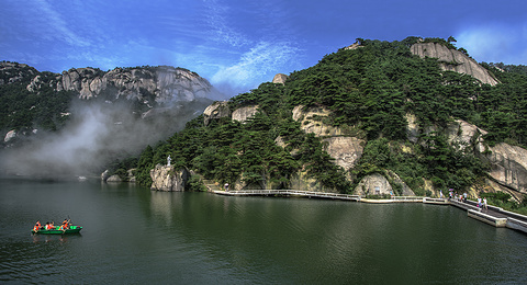 天柱山世界地质公园-炼丹湖旅游景点攻略图
