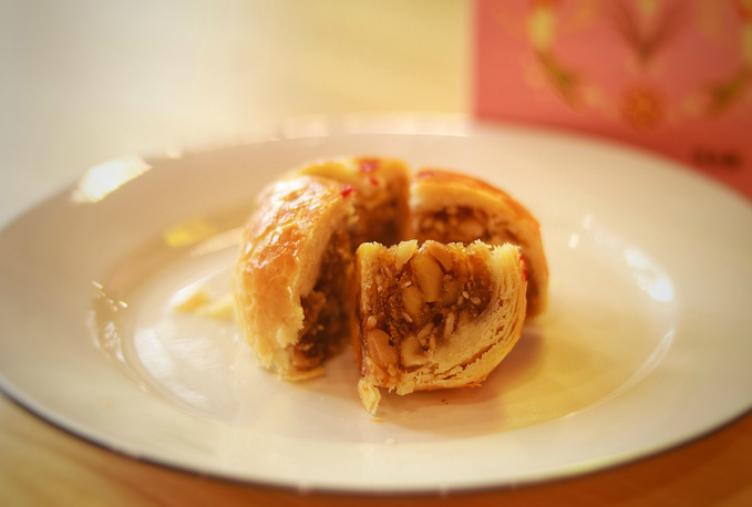 顺德喜万年年嫁女饼图片