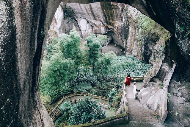 长屿硐天观夕硐景点