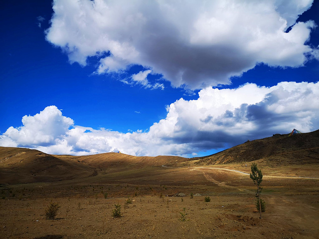 "稻城白塔又名尊胜塔林，为甘孜州最大的白塔，是康南地区唯一的一个公园，以藏族同胞心中至高无上的白..._稻城白塔"的评论图片