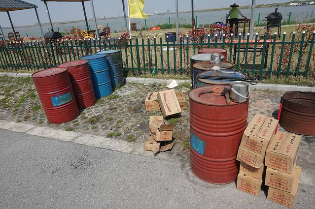 滴水湖露营烧烤区