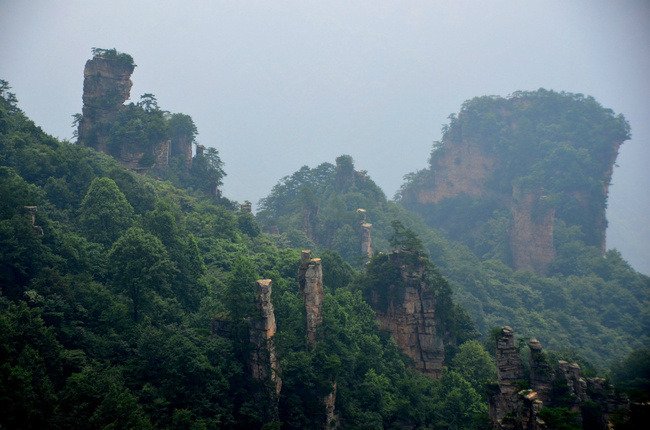 天子山风景区图片