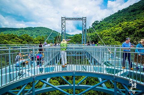 呀诺达雨林文化旅游区旅游景点攻略图