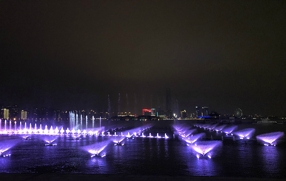 金鸡湖景区-音乐喷泉旅游景点图片