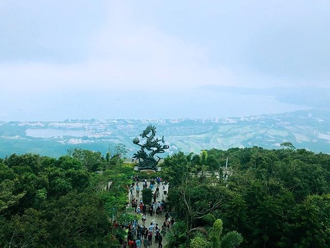 亚龙湾热带森林公园-天街小吃城旅游景点攻略图