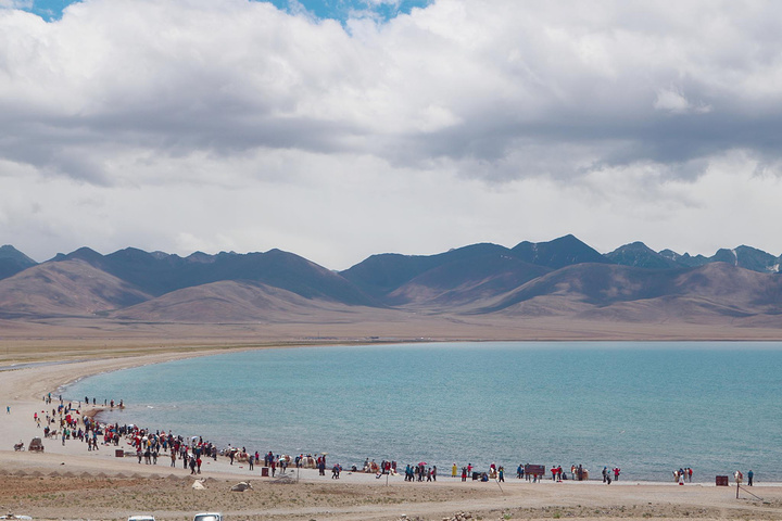 "湖面海拔4718米，被视为西藏三大圣湖之一_纳木措风景区"的评论图片