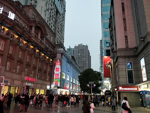 江汉路步行街旅游景点攻略图