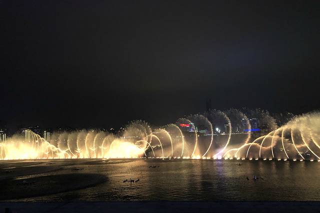 金鸡湖音乐喷泉