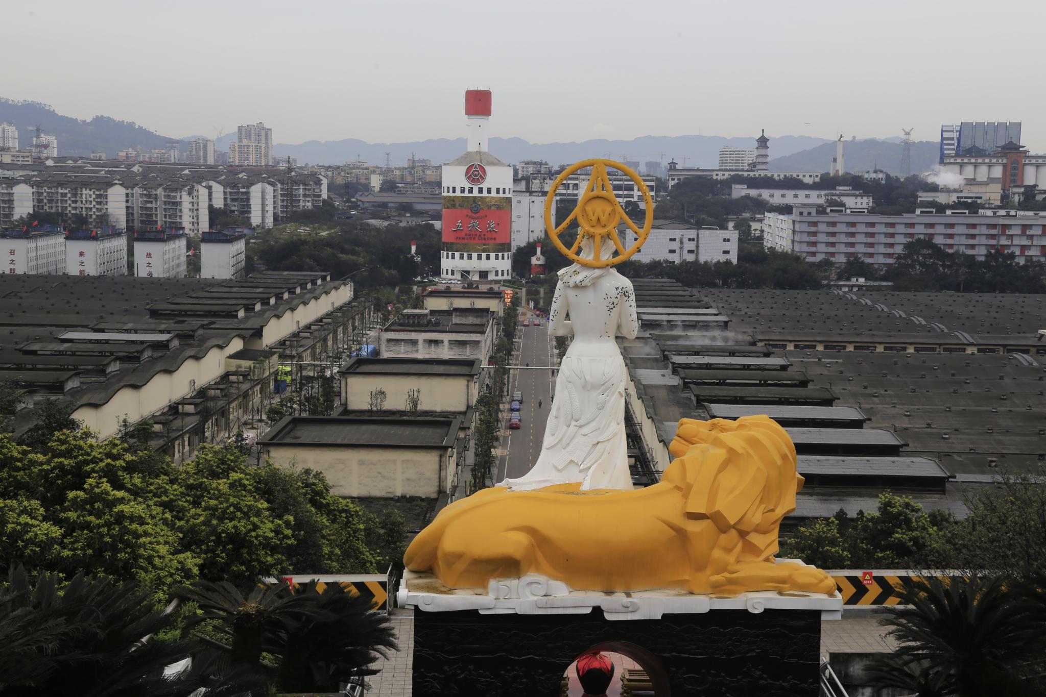 五粮液股份公司景区纪念酒一款盛世经典之作带您感受那份属于五粮液