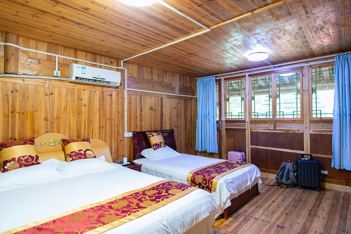 可以想体现侗家风格的特色小院,可以到不远处的寨沙侗寨下榻,越来越