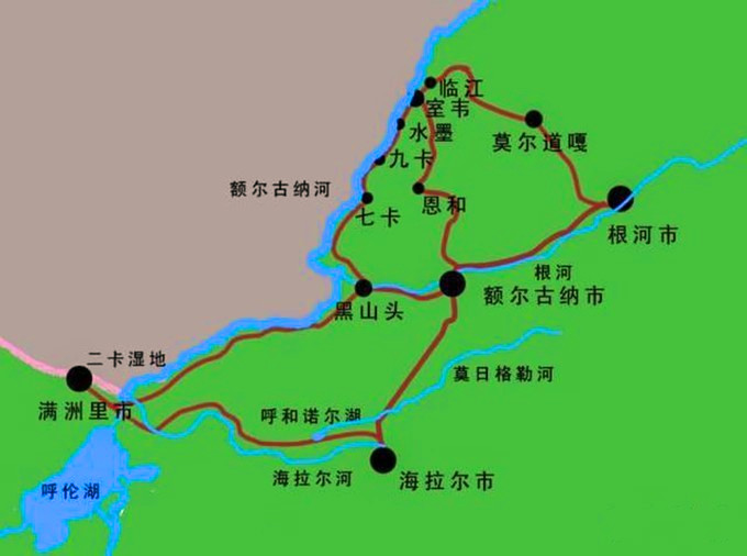 day6:( 满洲里 - 陈巴尔虎旗 )早上7点从 满洲里 出发,去往 陈巴尔虎