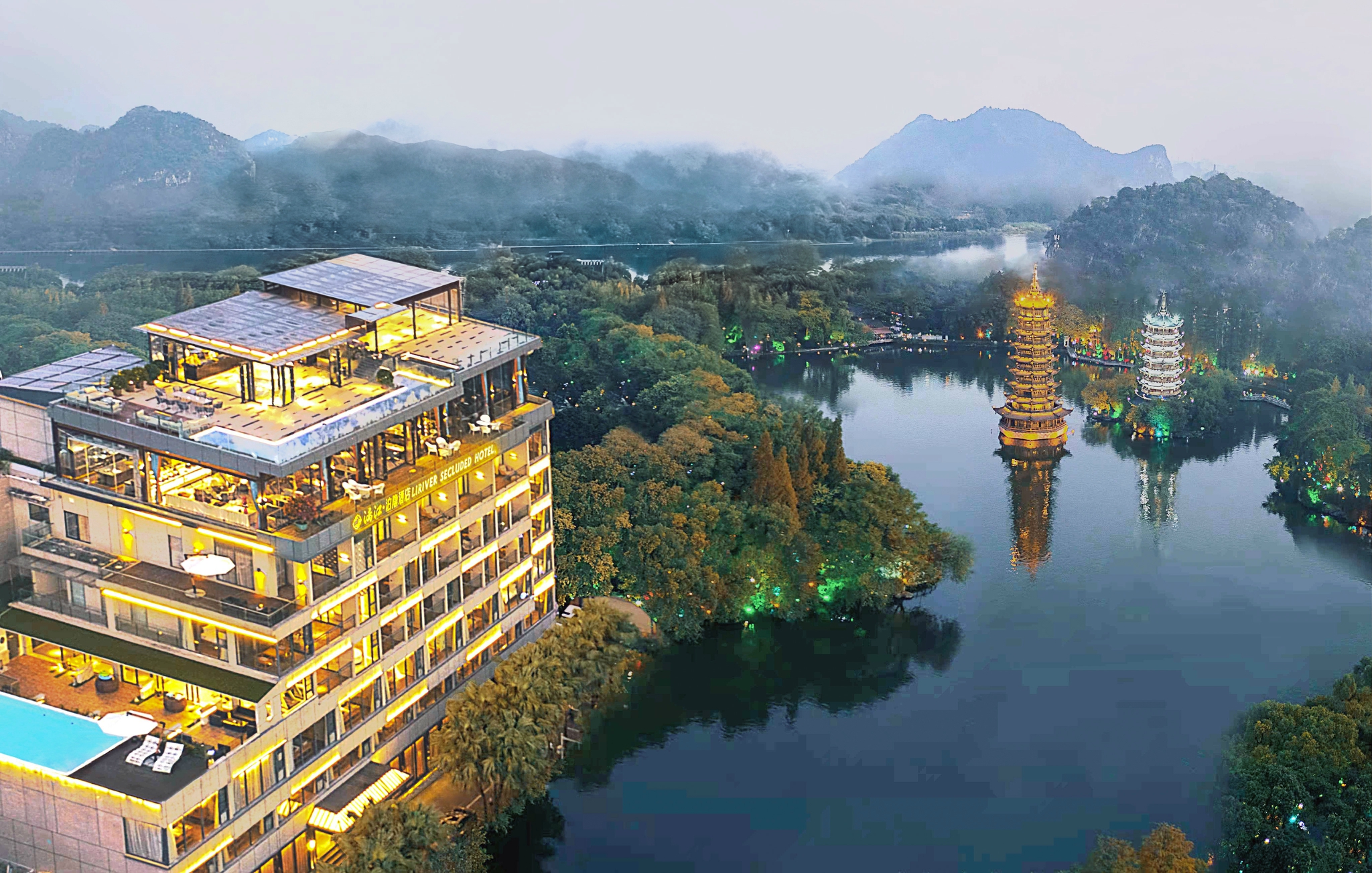 2021最新桂林市区酒店推荐，桂林市中心性价比超高的酒店，去哪都方便！
