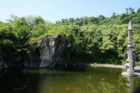 绍兴柯岩风景区旅游景点攻略图