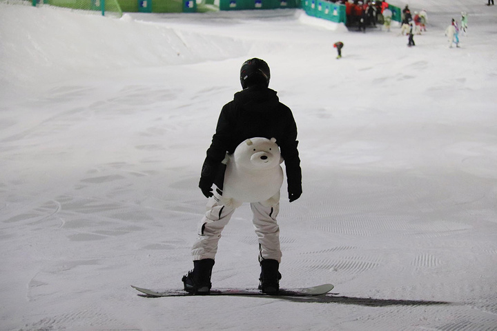 "...道、马拉雪橇、狗拉雪橇，尤其是冰景观赏，自助冰雕、冰瀑、冰柱，非常有趣，每个项目都让人随心所欲_云佛滑雪场"的评论图片