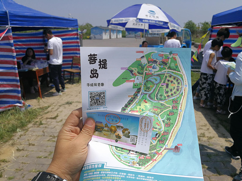 菩提岛旅游景点攻略图