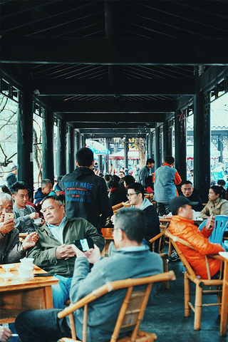 成都人喝茶悠闲爱去的街心公园,慢生活必备.