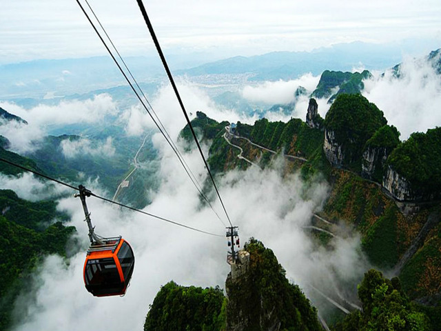 天门山 凤凰图片