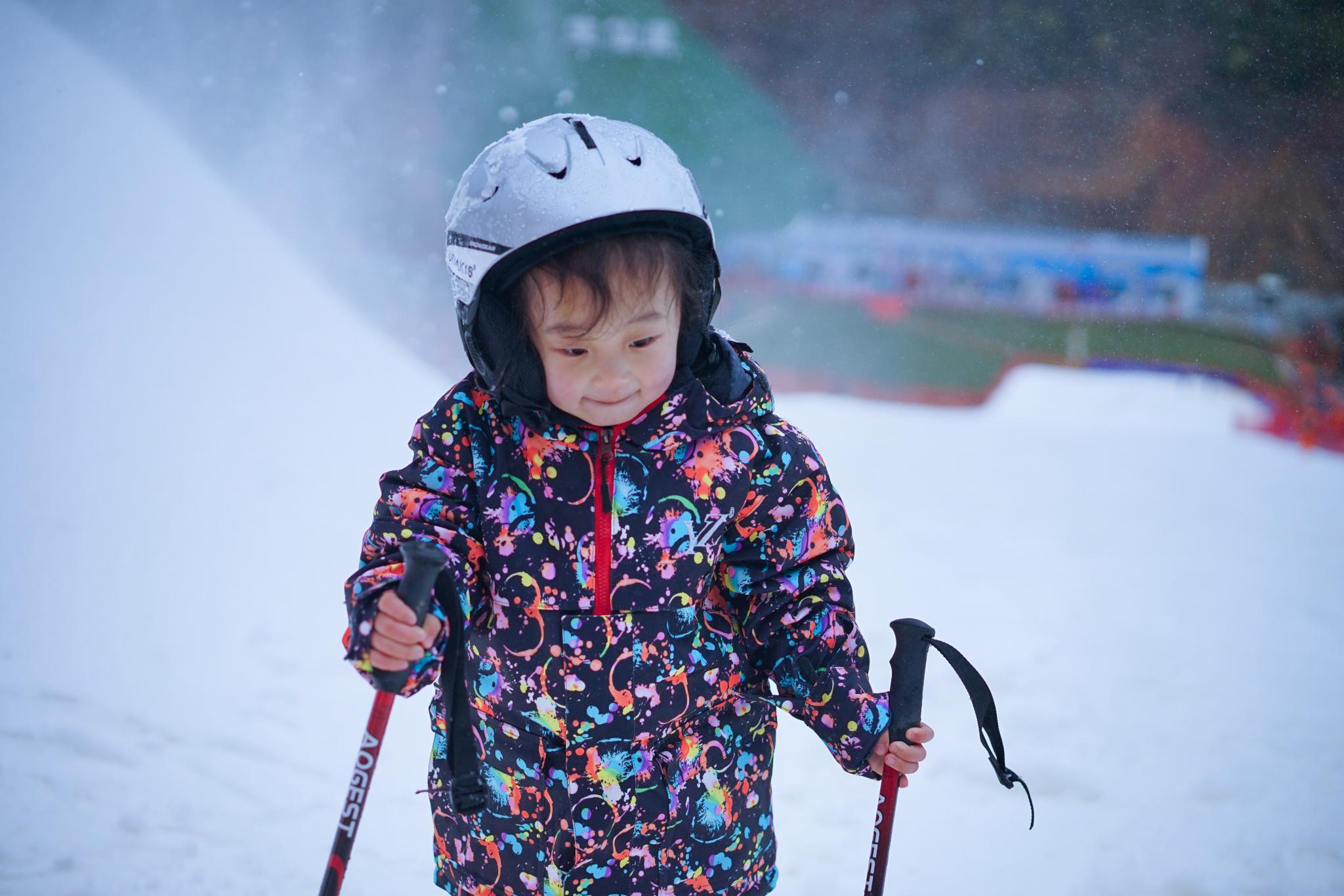 冬日带娃去滑雪，不用去北方，浙江这里足矣