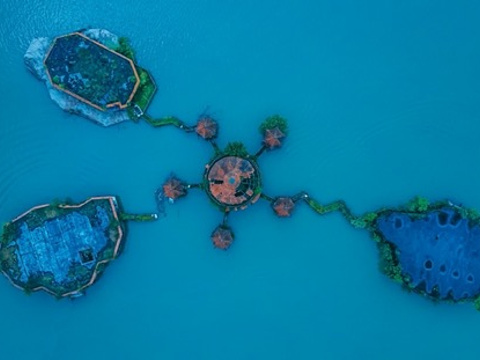 槽渔滩千塔佛国旅游景点图片