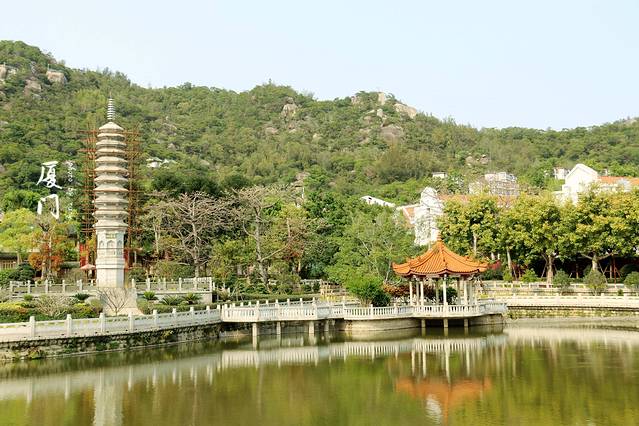 南普陀寺-放生池