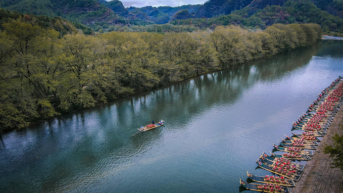 武夷山九曲溪圖片