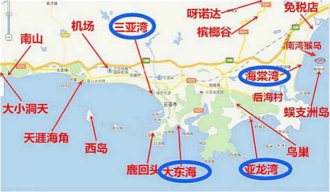 在三亚,大海与美食只差一条街的距离