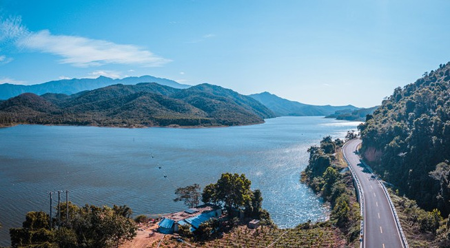 大广坝水库旅游景点图片