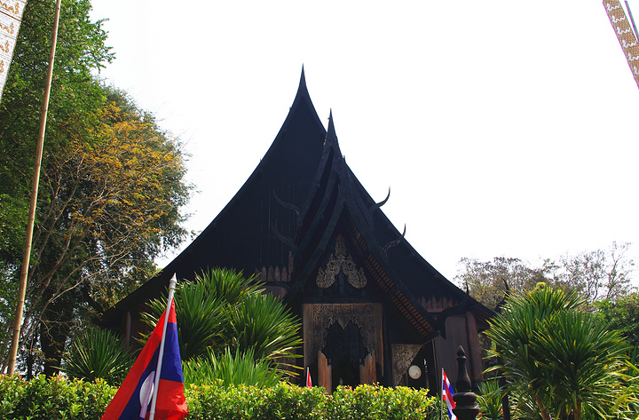 "白庙的对立地狱黑庙，事实上它并不是庙，而是泰国艺术家Thawan Duchanee建造的私人博..._黑庙"的评论图片