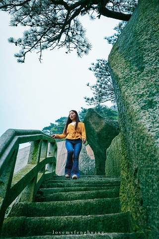 "...，这些远看似古堡魏立的天柱山岩石，在西关群峰垂直节理中非常发育，形成了横看成岭侧成峰的美丽景致_天柱山"的评论图片