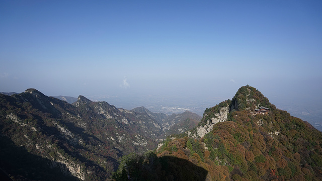 少华山玻璃栈道旅游景点图片